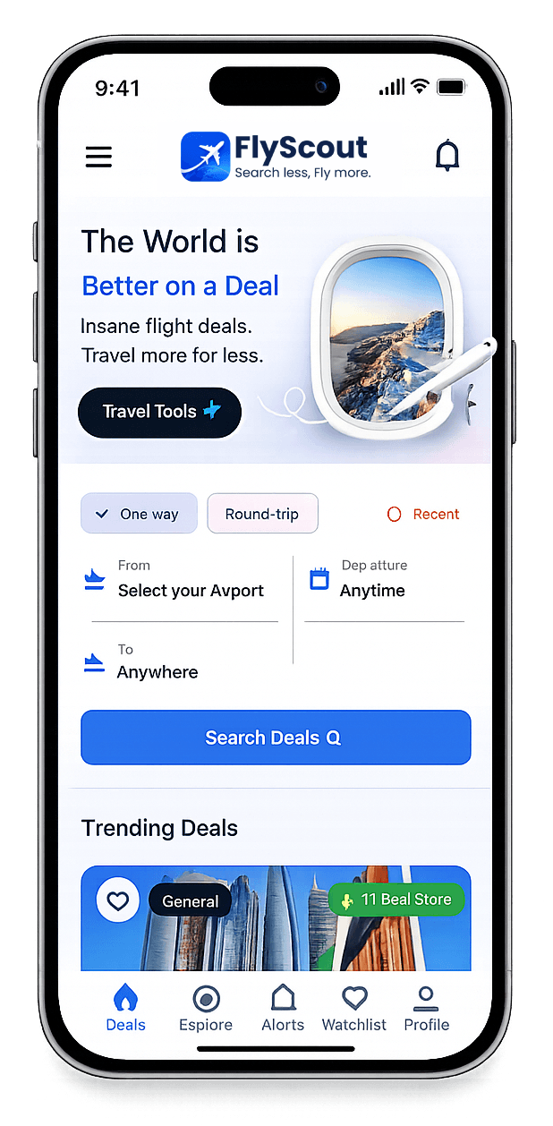 FlyScout App Screen